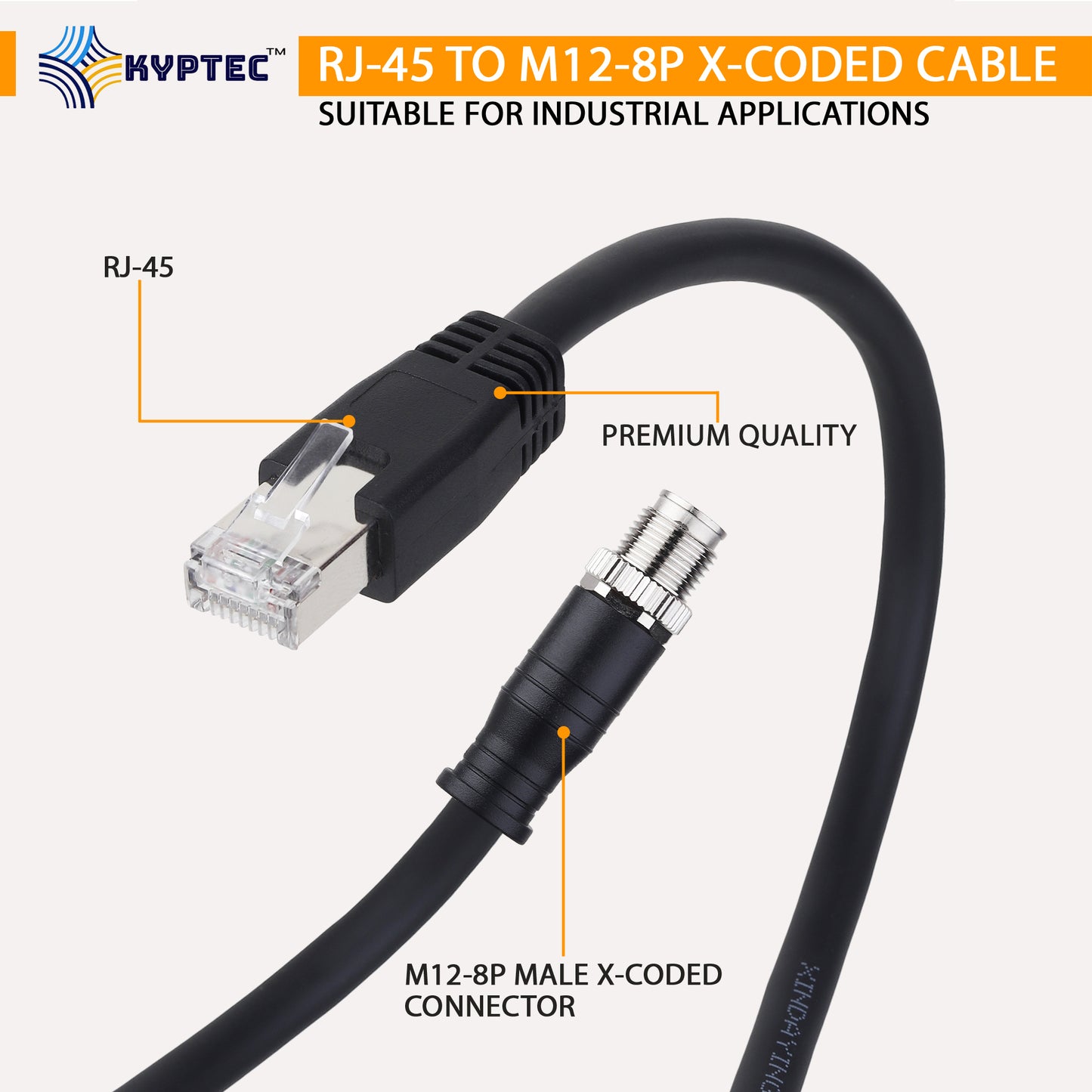 m12 x coded cable