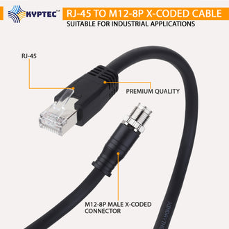 m12 x coded cable
