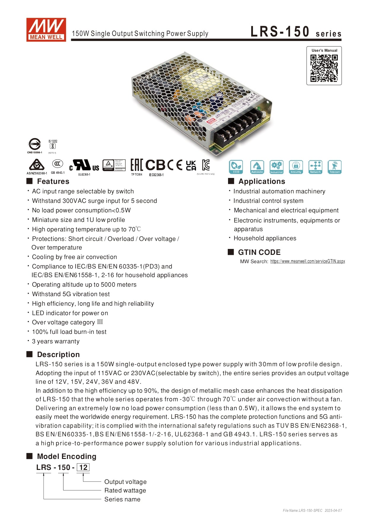 Datasheet