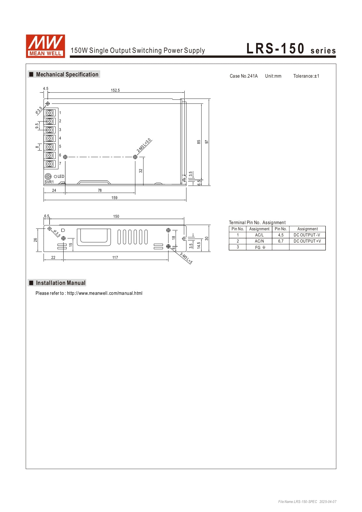 Datasheet