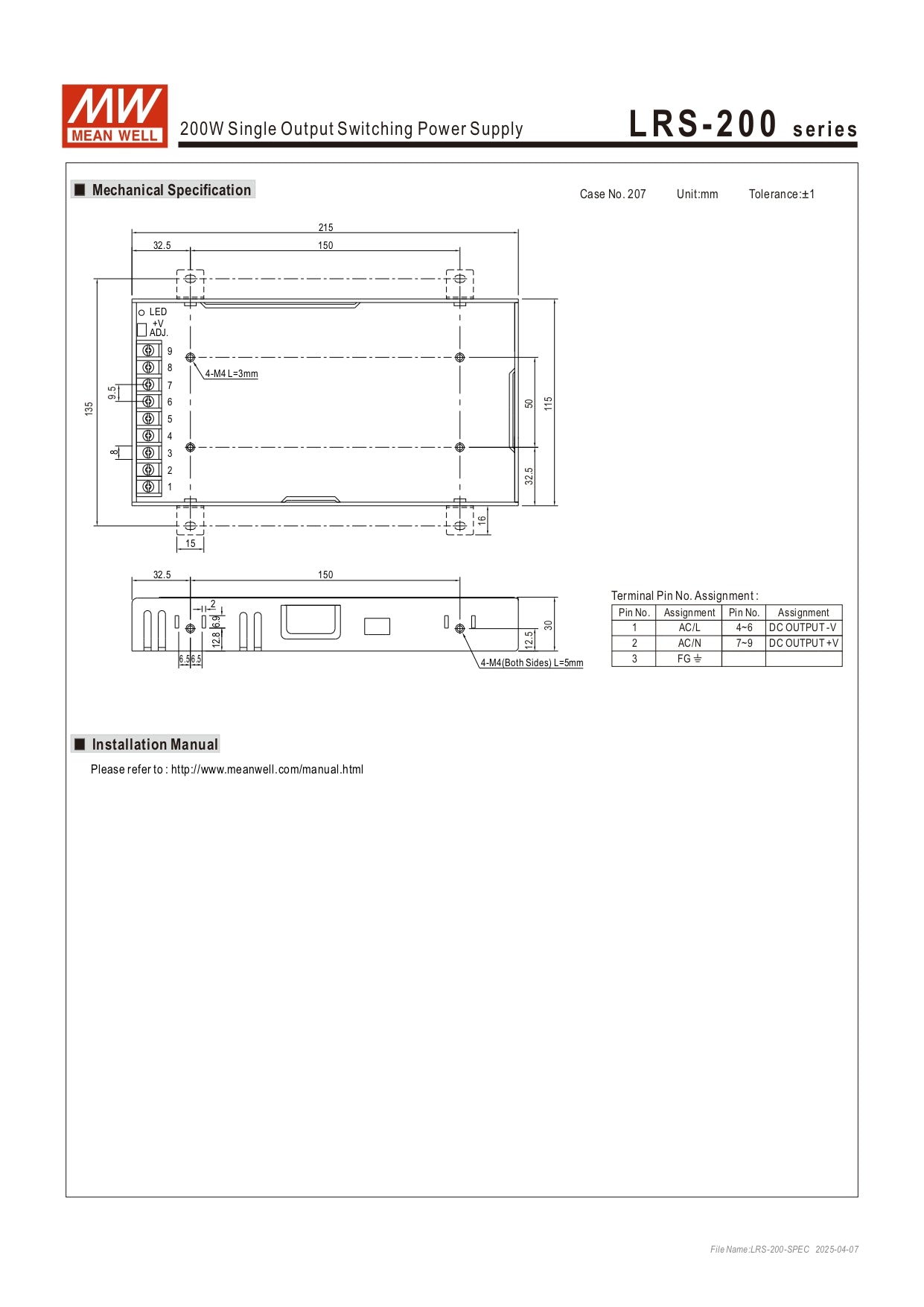 Datasheet