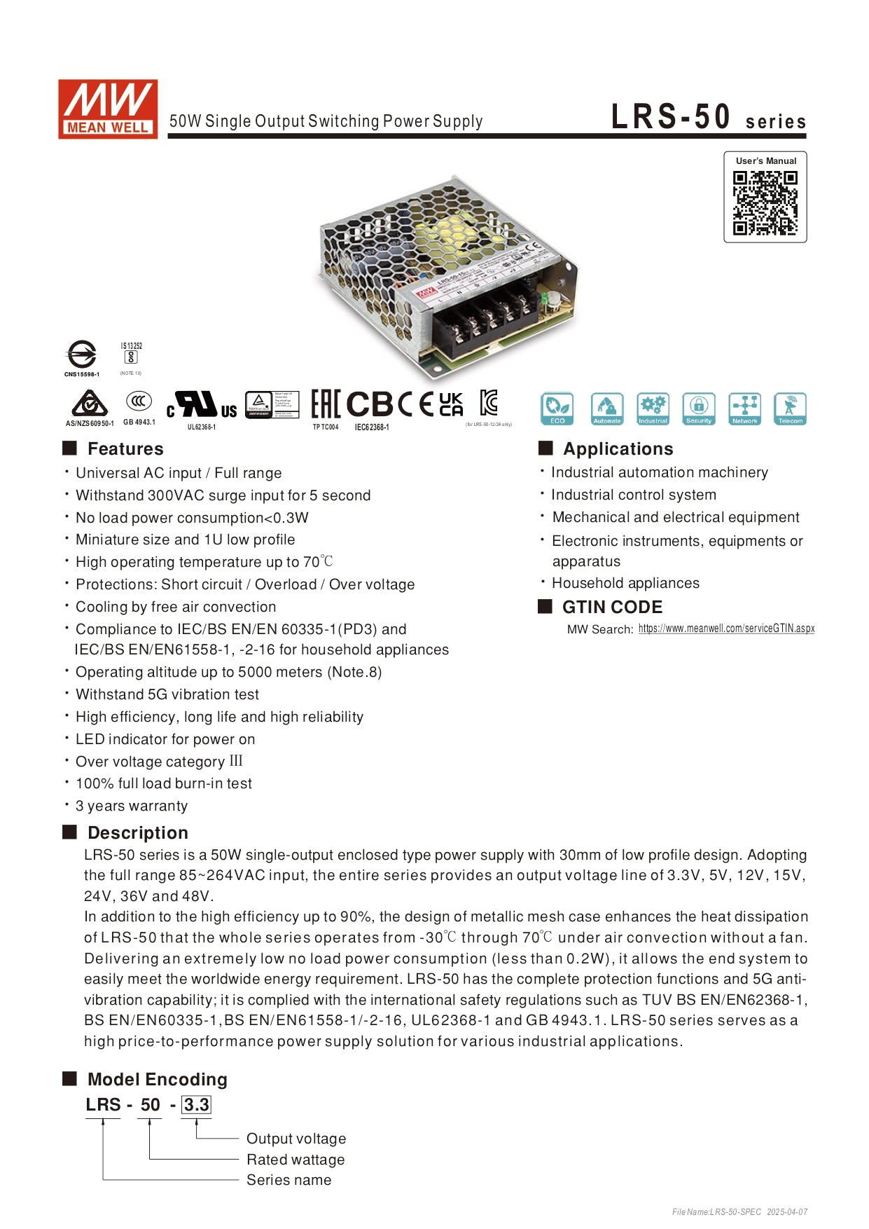 Datasheet