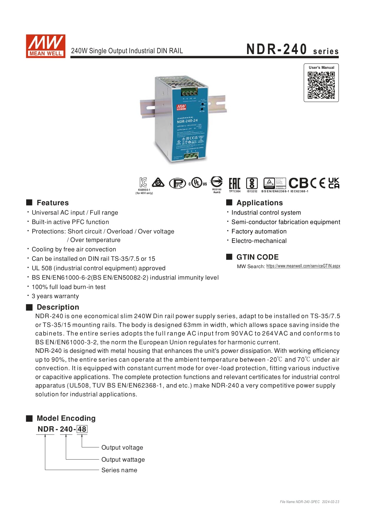 Datasheet